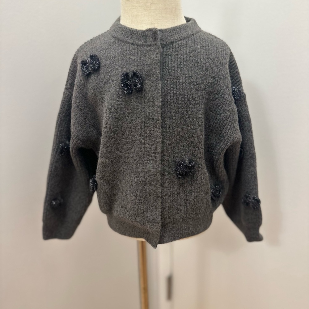 Zara Bow toddler Cardigan